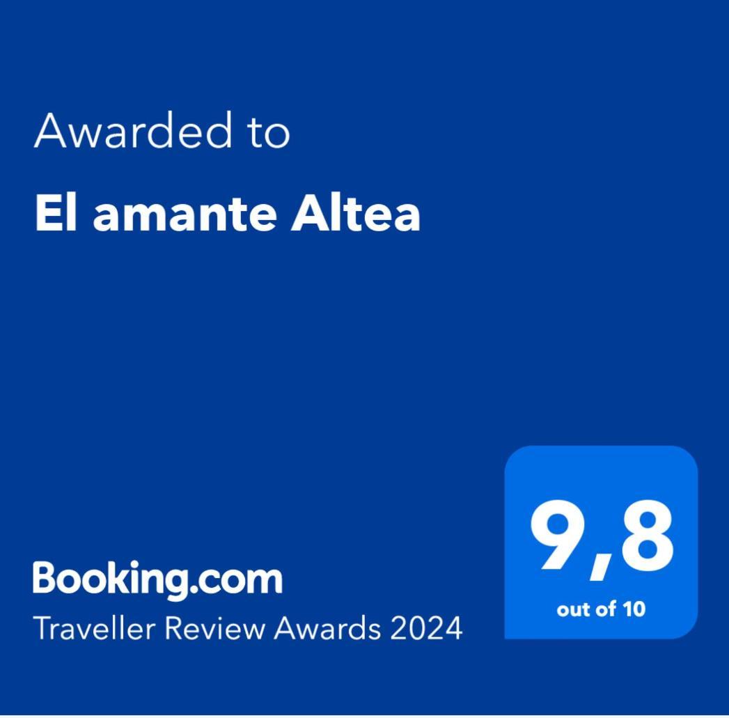 Precioso Apartamento Boutique El Amante (Adults Only) Алтеа Екстериор снимка